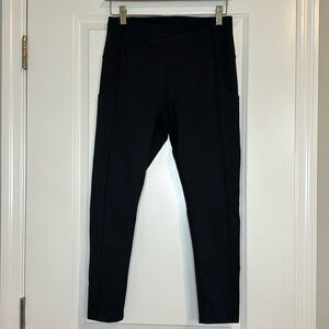 Zella leggings with pockets black size medium